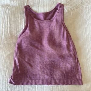 Ebb to street cropped racerback tank